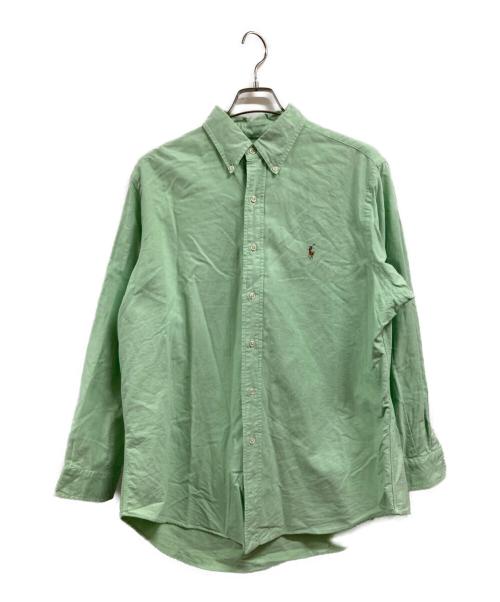 RALPH LAUREN（ラルフローレン）RALPH LAUREN (ラルフローレン) ボタンダウンシャツ グリーン サイズ:16 1/2の古着・服飾アイテム
