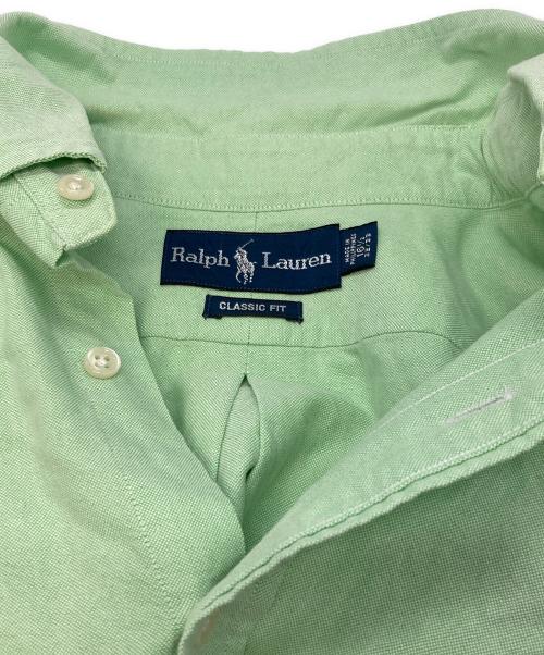 RALPH LAUREN（ラルフローレン）RALPH LAUREN (ラルフローレン) ボタンダウンシャツ グリーン サイズ:16 1/2の古着・服飾アイテム