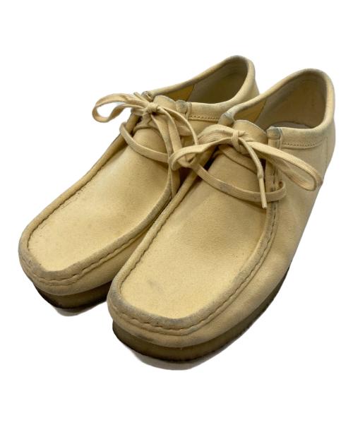 CLARKS ORIGINALS（クラークス オリジナルズ）Clarks Originals (クラークス オリジナルズ) ワラビーブーツ ベージュ サイズ:26cmの古着・服飾アイテム