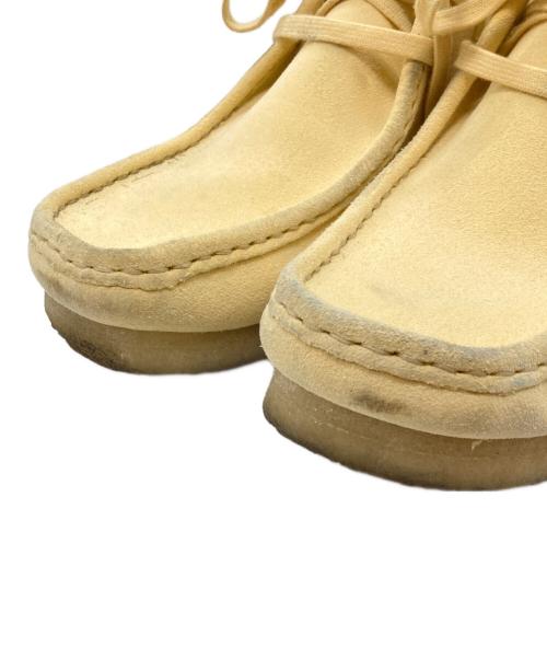 CLARKS ORIGINALS（クラークス オリジナルズ）Clarks Originals (クラークス オリジナルズ) ワラビーブーツ ベージュ サイズ:26cmの古着・服飾アイテム