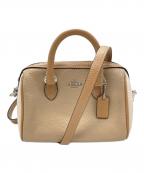 COACHコーチ）の古着「ミニ ローアン クロスボディ・カラーブロック」｜ブラウン