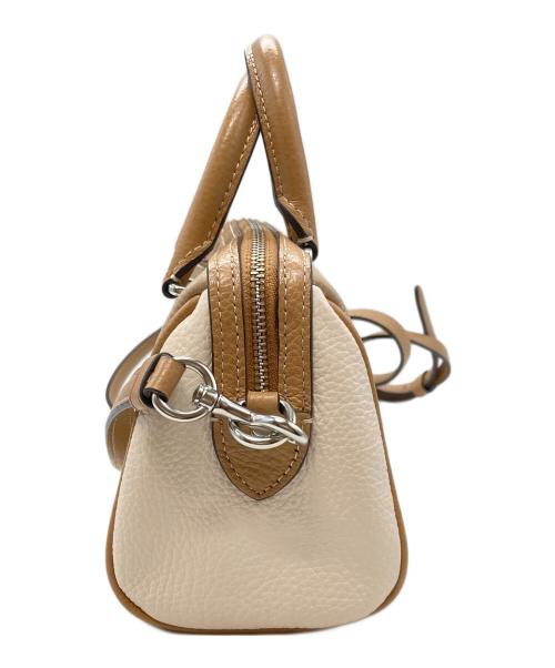 COACH（コーチ）COACH (コーチ) ミニ ローアン クロスボディ・カラーブロック ブラウンの古着・服飾アイテム