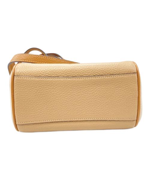 COACH（コーチ）COACH (コーチ) ミニ ローアン クロスボディ・カラーブロック ブラウンの古着・服飾アイテム