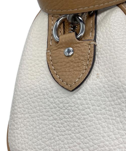 COACH（コーチ）COACH (コーチ) ミニ ローアン クロスボディ・カラーブロック ブラウンの古着・服飾アイテム