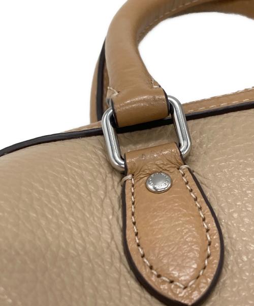 COACH（コーチ）COACH (コーチ) ミニ ローアン クロスボディ・カラーブロック ブラウンの古着・服飾アイテム