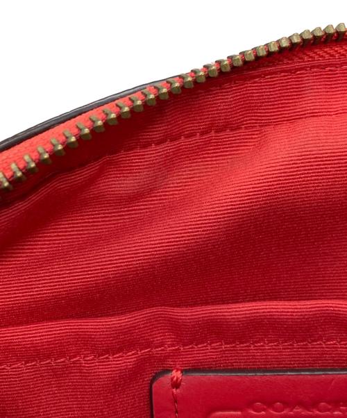 COACH（コーチ）COACH (コーチ) ショルダーバッグ レッドの古着・服飾アイテム