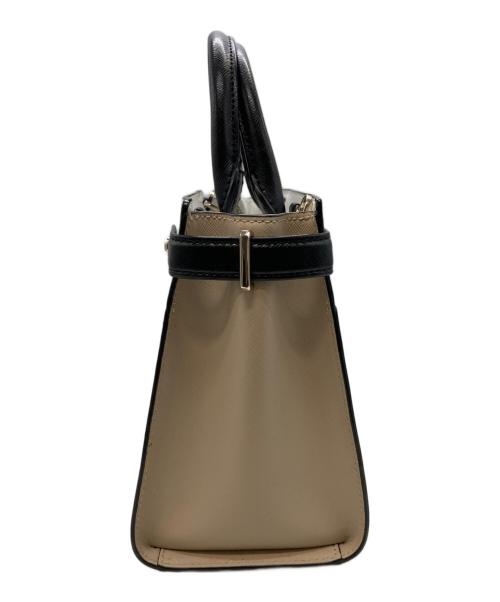 Kate Spade（ケイトスペード）Kate Spade (ケイトスペード) 2WAYバッグ ホワイト×ベージュの古着・服飾アイテム