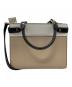 Kate Spade (ケイトスペード) 2WAYバッグ ホワイト×ベージュ：6000円