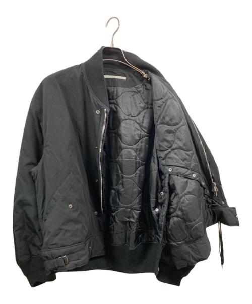 Tamme（タム）Tamme (タム) A1 BAG DECK JACKET ブラック サイズ:3の古着・服飾アイテム