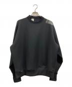 N.HOOLYWOODエヌ ハリウッド）の古着「POLARTEC POWER AIR SWEAT PO」｜ブラック