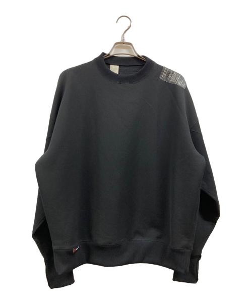 N.HOOLYWOOD（エヌ ハリウッド）N.HOOLYWOOD (エヌ ハリウッド) POLARTEC POWER AIR SWEAT PO ブラック サイズ:40の古着・服飾アイテム