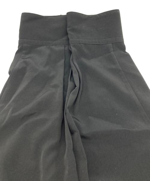 sulvam（サルバム）sulvam (サルバム) Ujoh (ウジョー) Back＆Side Open Shirts ブラック サイズ:Lの古着・服飾アイテム