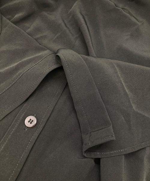 sulvam（サルバム）sulvam (サルバム) Ujoh (ウジョー) Back＆Side Open Shirts ブラック サイズ:Lの古着・服飾アイテム