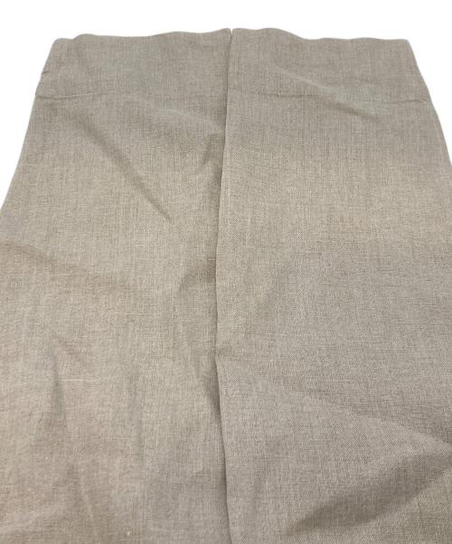 HUIS（ハウス）HUIS (ハウス) シャトルリネンショートカーディガン ベージュ サイズ:FREEの古着・服飾アイテム