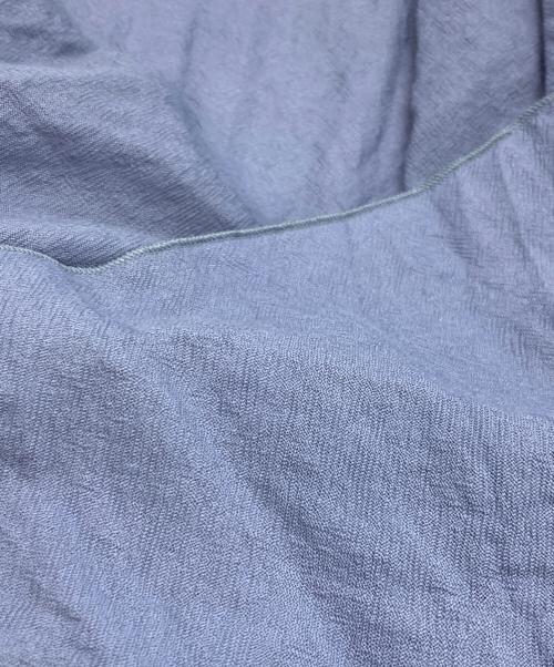 HUIS（ハウス）HUIS (ハウス) ウォッシャブルウールロングスカート ブルー サイズ:FREEの古着・服飾アイテム