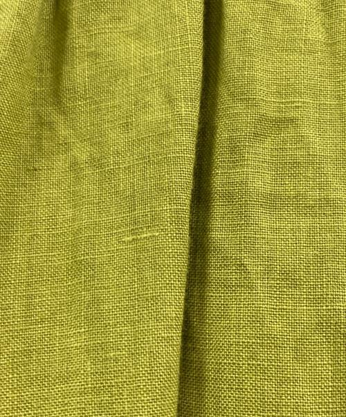 HUIS（ハウス）HUIS (ハウス) シャトルリネンスカートパンツ グリーン サイズ:FREEの古着・服飾アイテム
