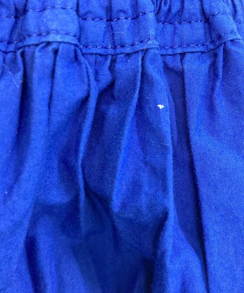 HUIS（ハウス）HUIS (ハウス) 遠州織物オーガニックコットンロングスカート ブルー サイズ:FREEの古着・服飾アイテム