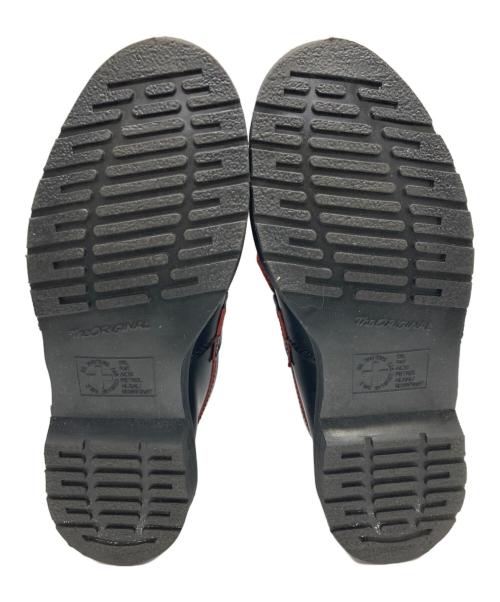Dr.Martens（ドクターマーチン）Dr.Martens (ドクターマーチン) ADRIAN レッドステッチ タッセル ローファー ブラック サイズ:24の古着・服飾アイテム