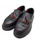 Dr.Martens（ドクターマーチン）の古着「ADRIAN レッドステッチ タッセル ローファー」｜ブラック