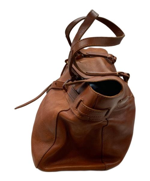 genten（ゲンテン）genten (ゲンテン) トートバッグ ブラウンの古着・服飾アイテム