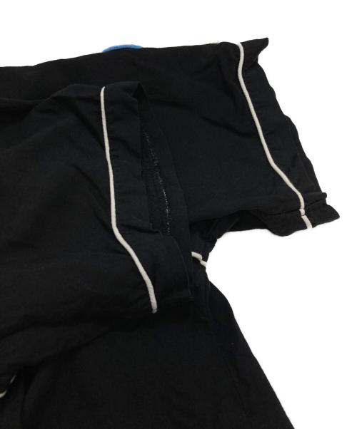 HOUSTON（ヒューストン）HOUSTON (ヒューストン) ボーリングシャツ ブラック サイズ:Lの古着・服飾アイテム