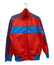 adidas（アディダス）の古着「トラックジャケット」｜レッド×ブルー