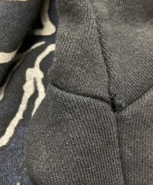 CACTUS（カクタス）CACTUS (カクタス) Travis Scott (トラヴィススコット) Skeleton Graffiti Full Zip Hoodie ブラック サイズ:Sの古着・服飾アイテム