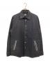 DIESEL（ディーゼル）の古着「S-DOVESオーバーシャツジャケット」｜ブラック