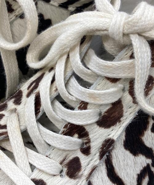 amb（エーエムビー）Amb (エーエムビー) uniform experiment (ユニフォームエクスペリメント) ローカットスニーカー ホワイト×ブラウン サイズ:41の古着・服飾アイテム