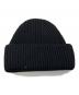 MAISON KITSUNE (メゾンキツネ) ニットキャップ ブラック：7000円
