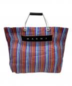 MARNIマルニ）の古着「MARKETトートバッグ」｜マルチカラー