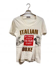 DOLCE & GABBANA（ドルチェ＆ガッバーナ）の古着「プリントTシャツ」｜アイボリー
