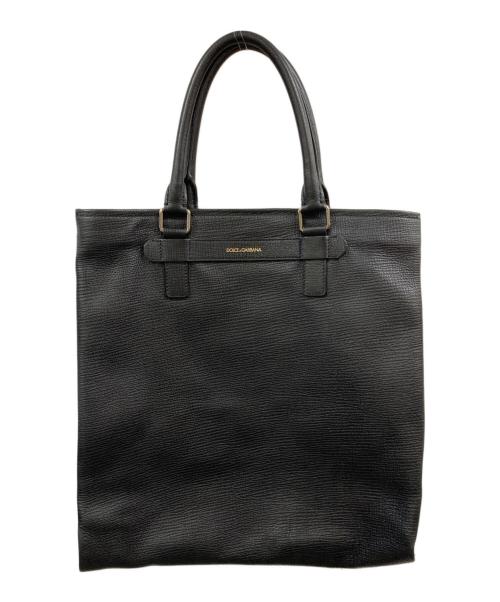 DOLCE & GABBANA（ドルチェ＆ガッバーナ）DOLCE & GABBANA (ドルチェ＆ガッバーナ) トートバッグ ブラックの古着・服飾アイテム