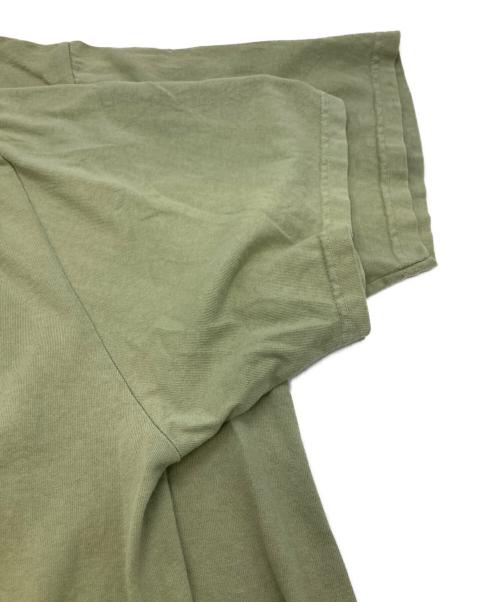 stussy（ステューシー）stussy (ステューシー) ロゴプリントTシャツ カーキ サイズ:Lの古着・服飾アイテム