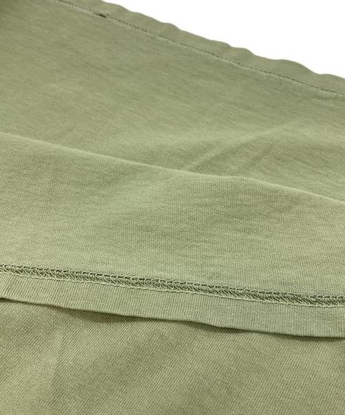 stussy（ステューシー）stussy (ステューシー) ロゴプリントTシャツ カーキ サイズ:Lの古着・服飾アイテム
