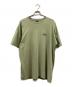 stussy（ステューシー）の古着「ロゴプリントTシャツ」｜カーキ