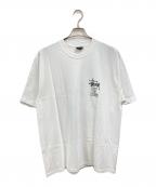 stussyステューシー）の古着「WELL SUITED TEE」｜ホワイト