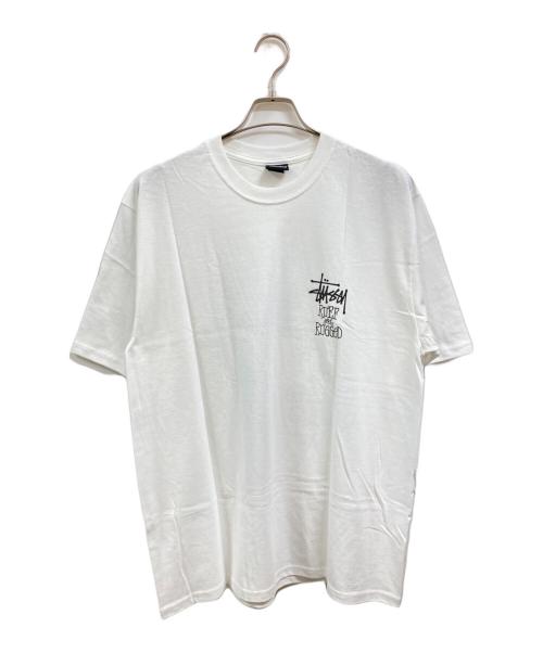 stussy（ステューシー）stussy (ステューシー) WELL SUITED TEE ホワイト サイズ:Lの古着・服飾アイテム