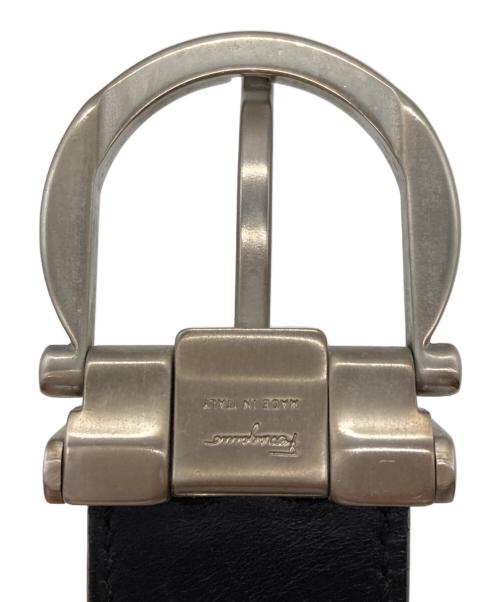 Salvatore Ferragamo（サルヴァトーレ フェラガモ）Salvatore Ferragamo (サルヴァトーレ フェラガモ) ガンチーニバックルレザーベルト ブラックの古着・服飾アイテム