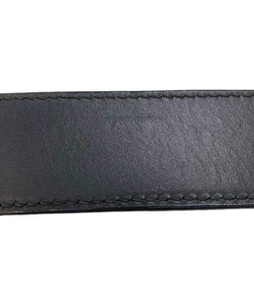 Salvatore Ferragamo（サルヴァトーレ フェラガモ）Salvatore Ferragamo (サルヴァトーレ フェラガモ) ガンチーニバックルレザーベルト ブラックの古着・服飾アイテム