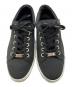 中古・古着 JIMMY CHOO (ジミーチュウ) ラメローカットスニーカー ブラック サイズ:41：13000円
