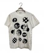 COMME des GARCONSコムデギャルソン）の古着「ドットデザインTシャツ」｜ホワイト