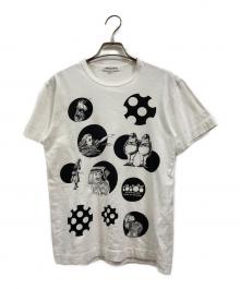 COMME des GARCONS（コムデギャルソン）の古着「ドットデザインTシャツ」｜ホワイト