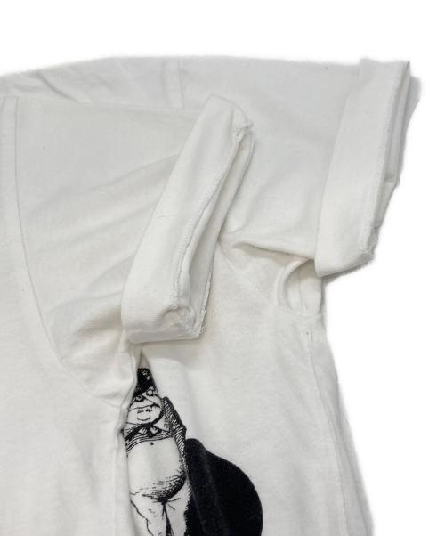 COMME des GARCONS（コムデギャルソン）COMME des GARCONS (コムデギャルソン) ドットデザインTシャツ ホワイト サイズ:Sの古着・服飾アイテム