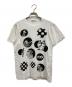 COMME des GARCONS（コムデギャルソン）の古着「ドットデザインTシャツ」｜ホワイト