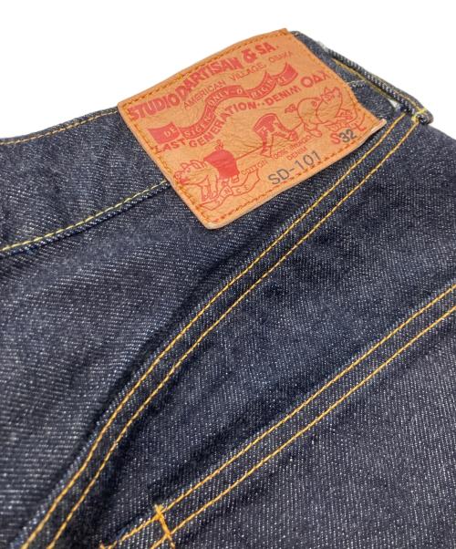 STUDIO D'ARTISAN&SA（ステュディオダルチザンアンドＳＡ）STUDIO D'ARTISAN&SA (ステュディオダルチザンアンドＳＡ) 15ozレギュラーストレートデニムパンツ インディゴ サイズ:32の古着・服飾アイテム
