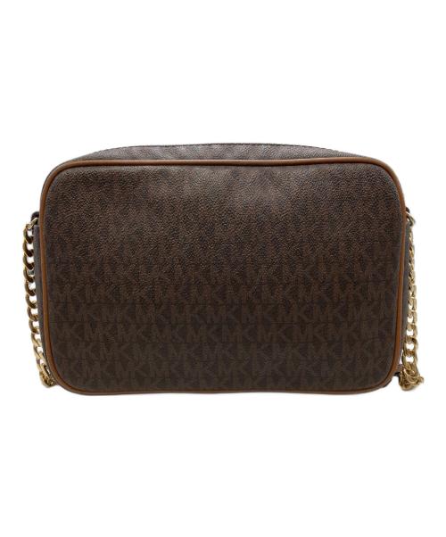 MICHAEL KORS（マイケルコース）MICHAEL KORS (マイケルコース) ショルダーバッグ JET SET ブラウンの古着・服飾アイテム