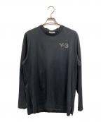 Y-3ワイスリー）の古着「M CLASSIC CHEST LOGO LS TEE」｜ブラック