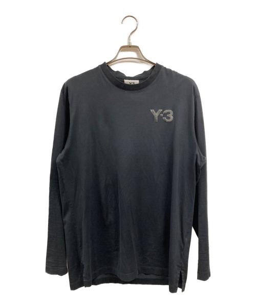 Y-3（ワイスリー）Y-3 (ワイスリー) M CLASSIC CHEST LOGO LS TEE ブラック サイズ:Ｍの古着・服飾アイテム