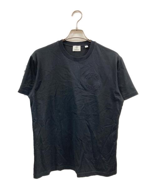 BURBERRY（バーバリー）BURBERRY (バーバリー) RONINサークルロゴTシャツ ブラック サイズ:XSの古着・服飾アイテム